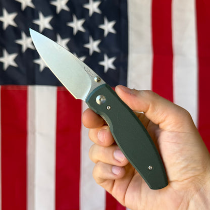 The Back Door: TRM NEUTRON 2 FL Return, Forest Green G10 Flat Textured, 3.0″ - Used