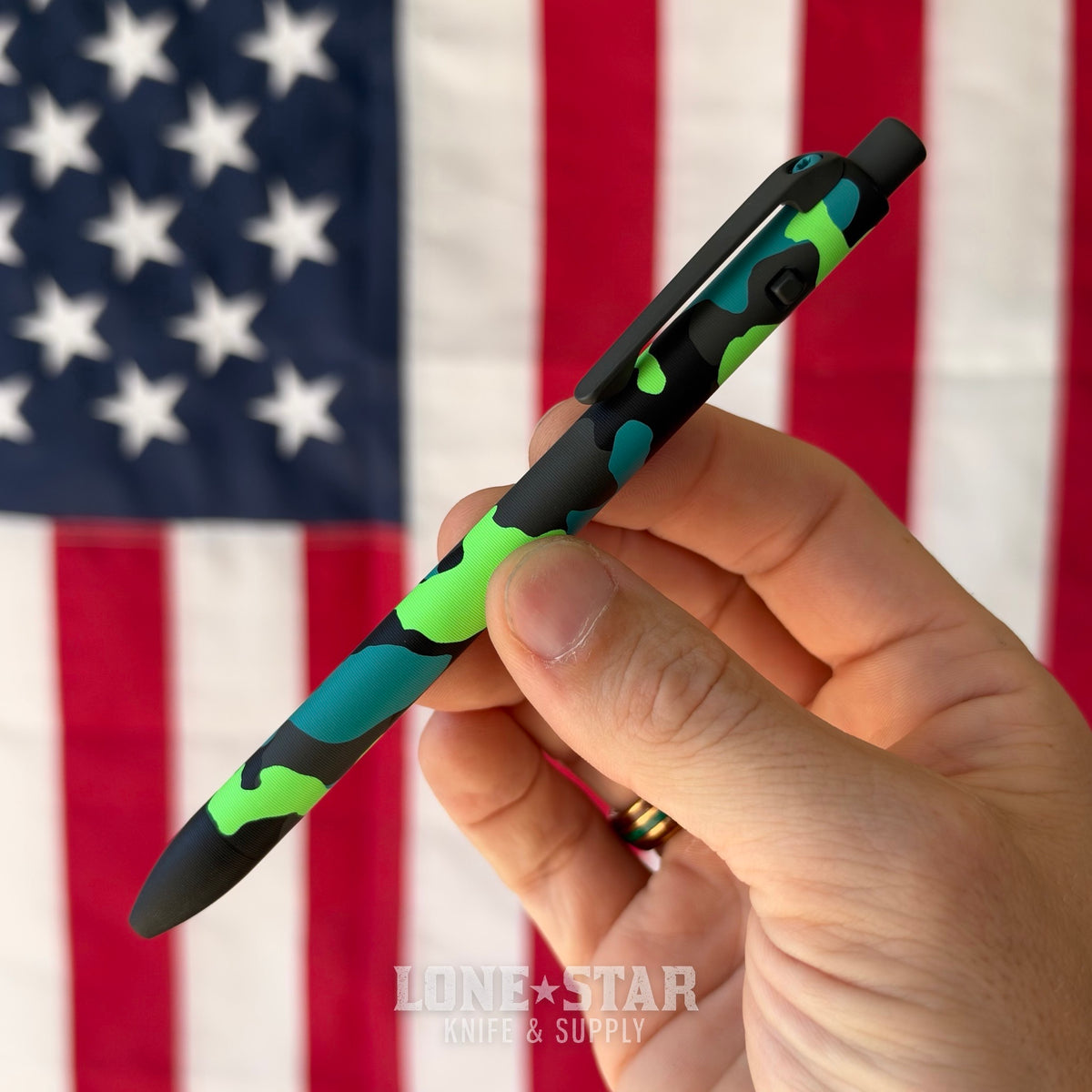 Tactile Turn Side Click Pen, Special Edition Camo - Made in USA