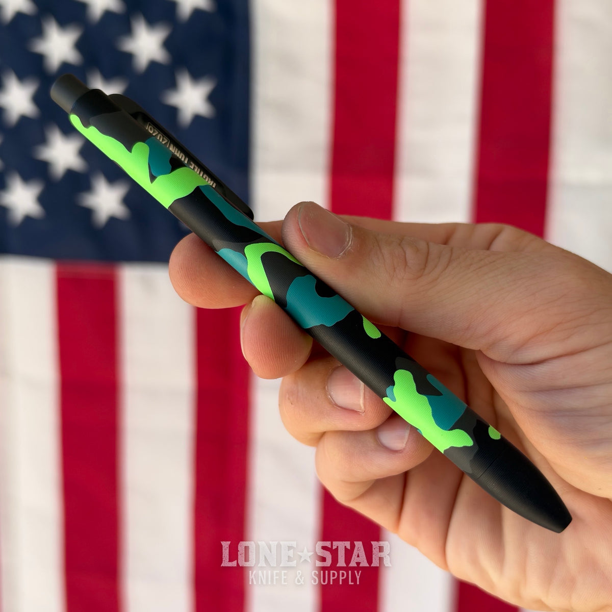 Tactile Turn Side Click Pen, Special Edition Camo - Made in USA
