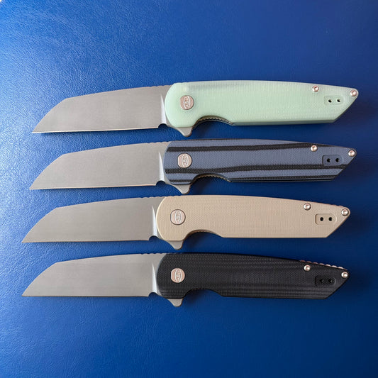 ABW G10 Model 2 Knife – 3.25” MagnaCut Blade, G10 Handle, Liner Lock Flipper – Made in USA