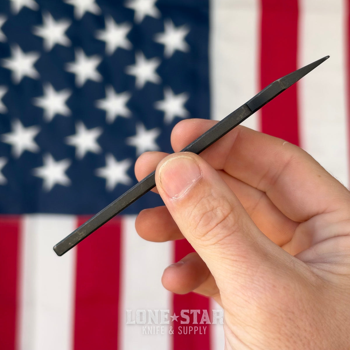 Stevens Tool Co. PR001 EDC Pry Bar, 5" Grade 5 Titanium, Blackwashed, Made in USA (STC-PR001-BLACKWASHED)