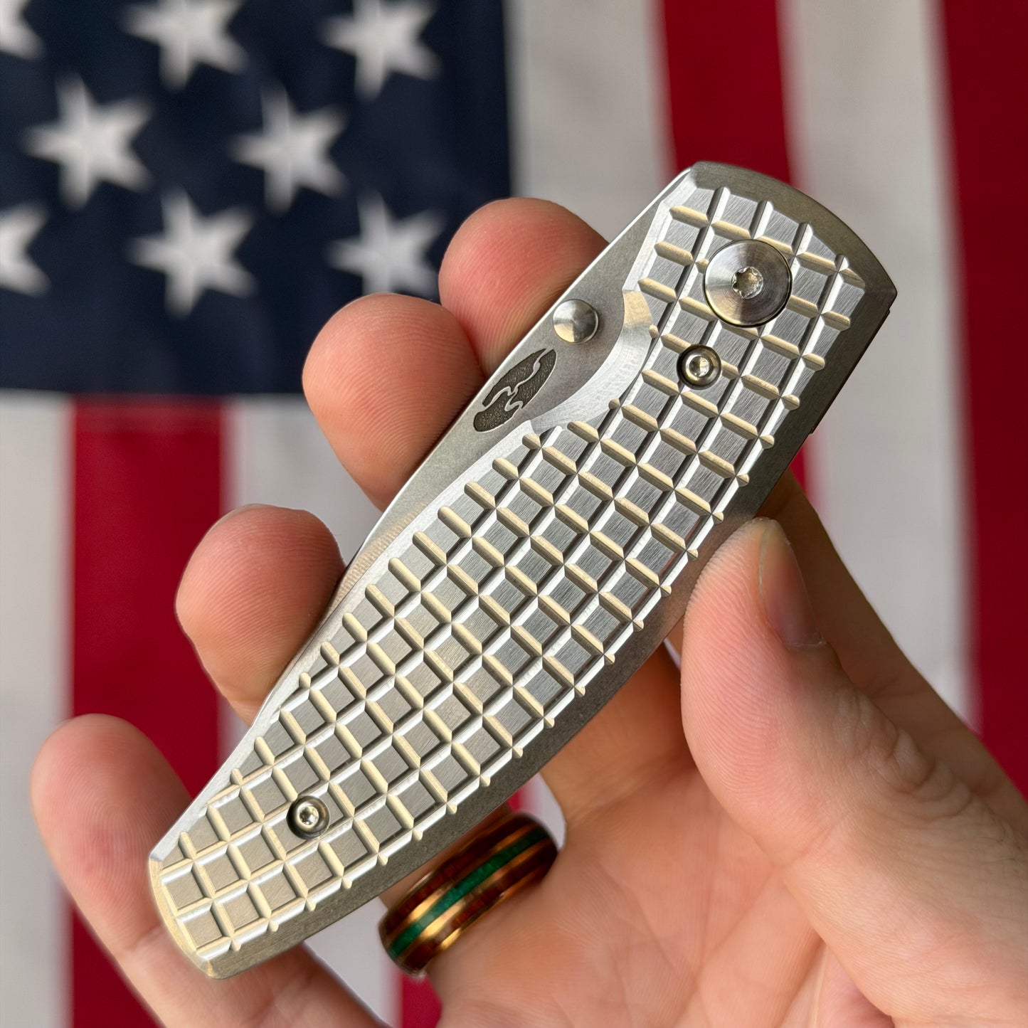 The Back Door: TRM NEUTRON 2 Knife – 3.0” MagnaCut Blade, Flat Frag Titanium Scales, Liner Lock – Made in USA (Return)