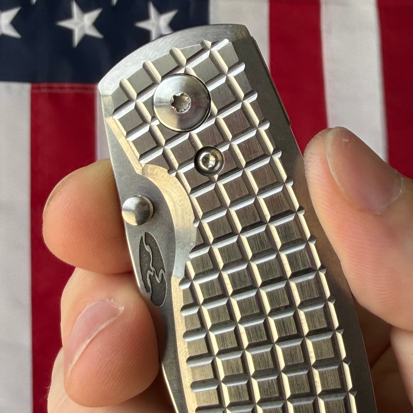 The Back Door: TRM NEUTRON 2 Knife – 3.0” MagnaCut Blade, Flat Frag Titanium Scales, Liner Lock – Made in USA (Return)