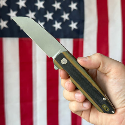 ABW Model 2 Knife – 3.25” MagnaCut Blade, G10 Handle, Liner Lock Flipper – Made in USA