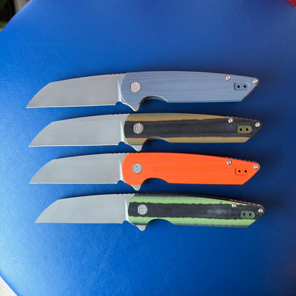 ABW Model 2 Knife – 3.25” MagnaCut Blade, G10 Handle, Liner Lock Flipper – Made in USA
