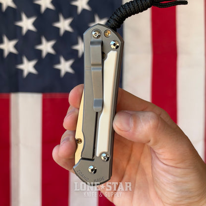 The Back Door: Chris Reeve Large Sebenza 31 - Drop Point MagnaCut, Elforyn Inlay, DLT Exclusive - Made in USA (Trade In)