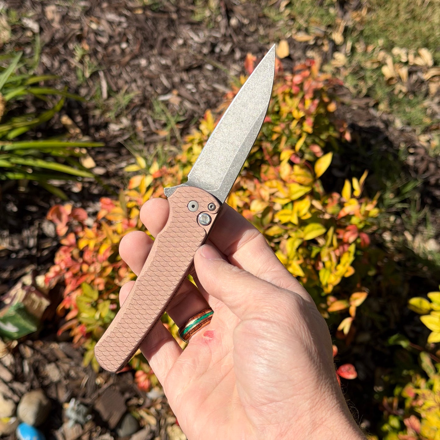 Malibu – MagnaCut Blade, Precision Button Lock Flipper – Made in USA