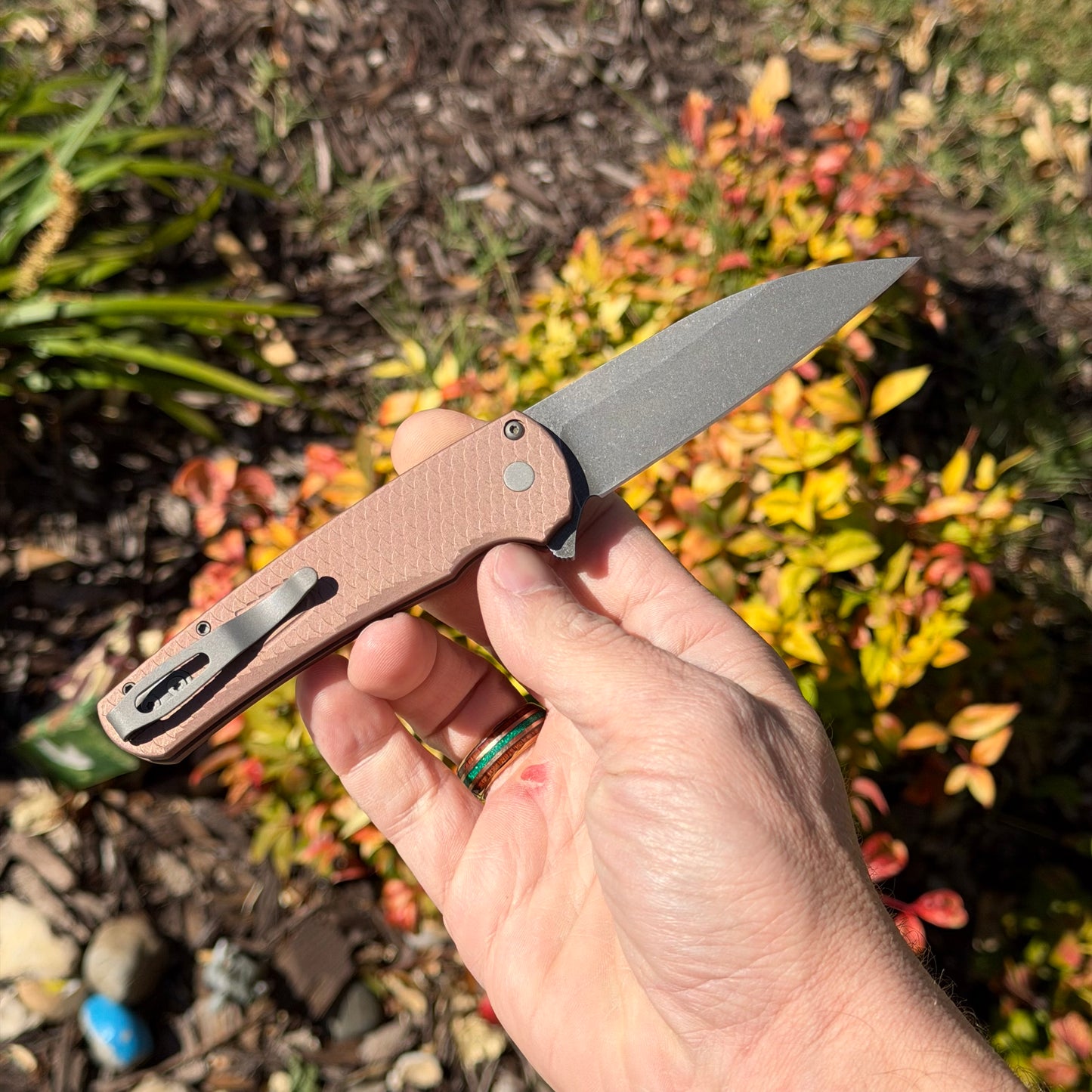 Malibu – MagnaCut Blade, Precision Button Lock Flipper – Made in USA