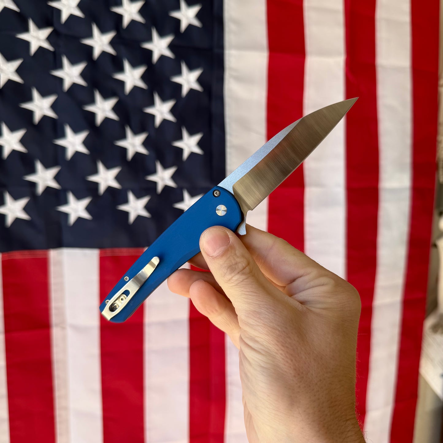 Malibu – MagnaCut Blade, Precision Button Lock Flipper – Made in USA