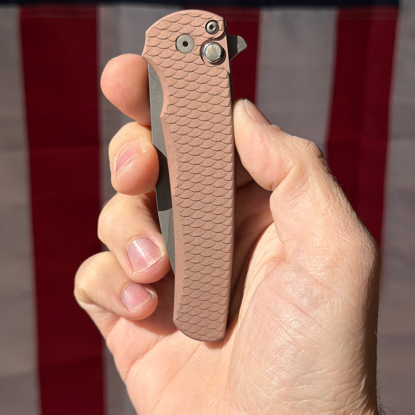 Malibu – MagnaCut Blade, Precision Button Lock Flipper – Made in USA