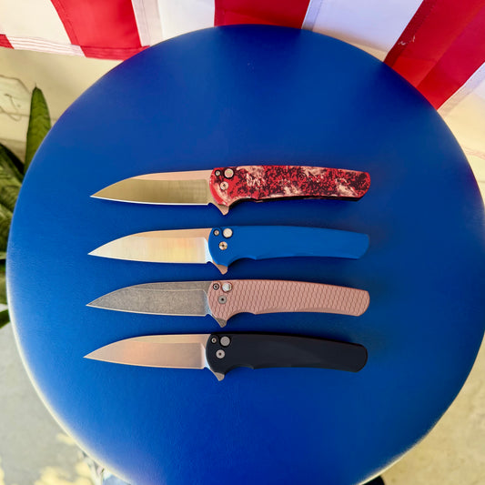 Malibu – MagnaCut Blade, Precision Button Lock Flipper – Made in USA