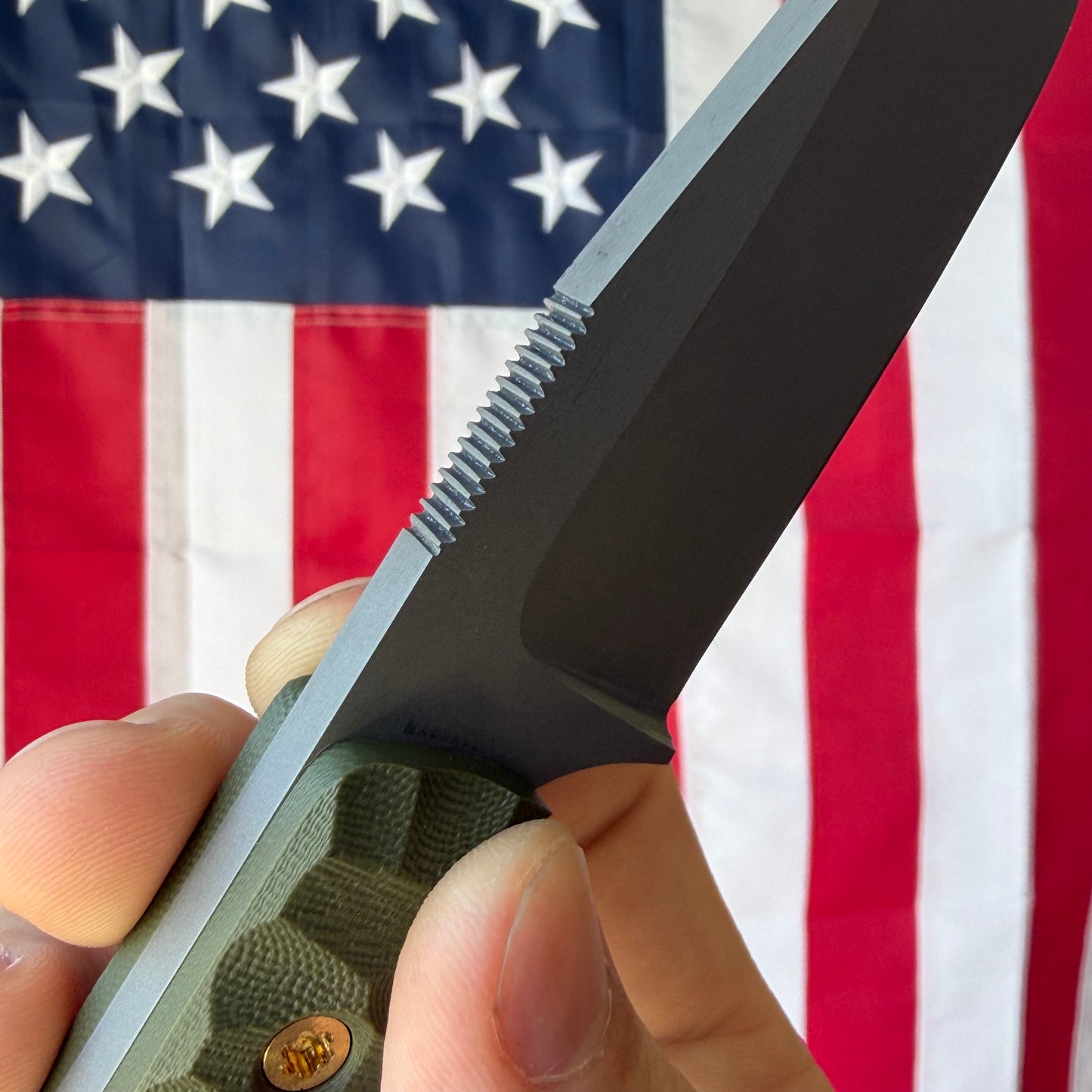 Sojourner Nomad 3.5" Fixed Blade – OD Green G10, CPM MagnaCut – Made in USA