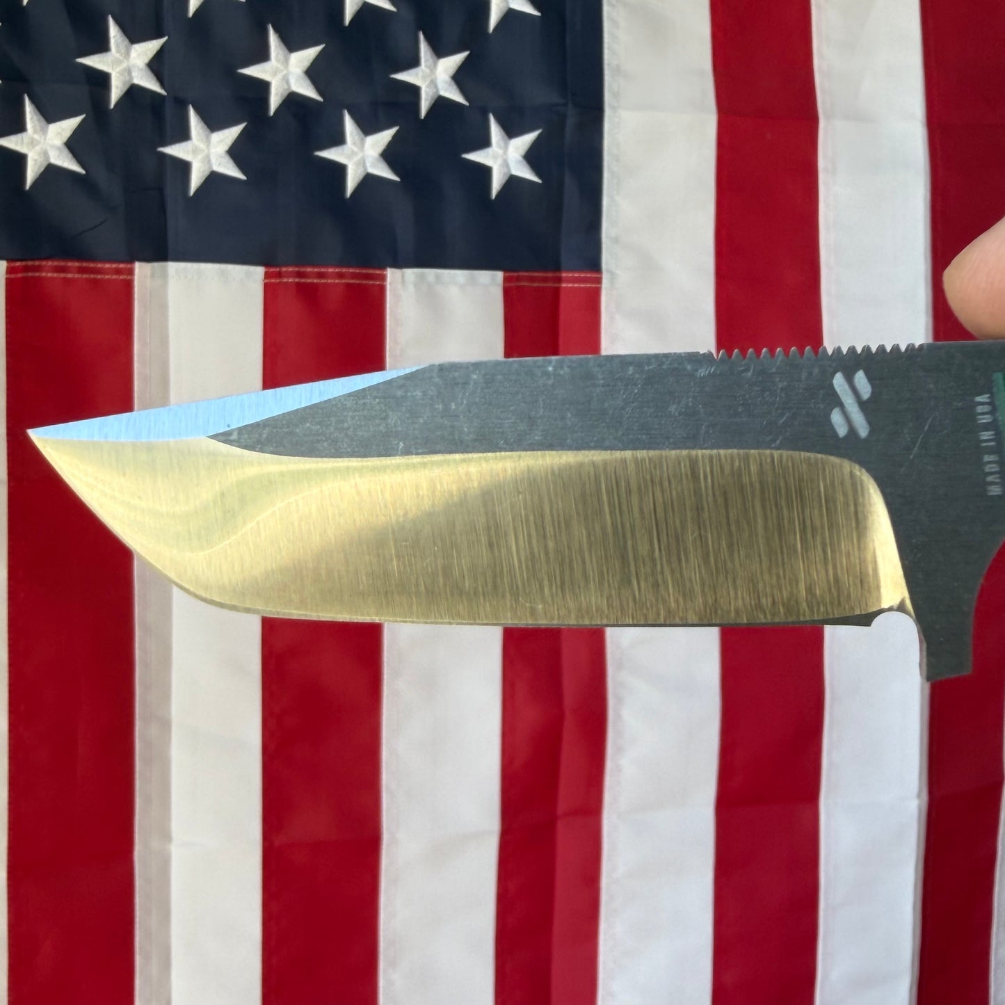Sojourner Ranger 3.25" Fixed Blade – Forest Green G10, Top Swedge, CPM MagnaCut Stonewashed – Made in USA