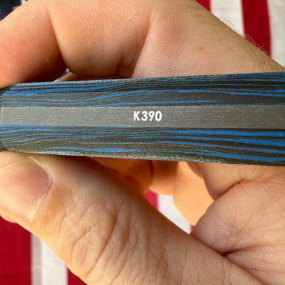 Townsend Knife Co. Poon ~2.5" Fixed Blade – K390, Burl G10, Harpoon Blade, #00 of 15 – Made in USA