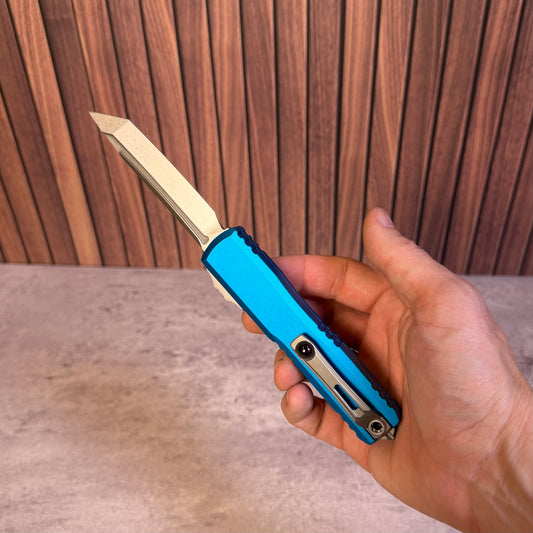 Ultratech Gen IV Blue T/E (Tanto Edge), 3.4″ Blade, Made in USA (11234-10BL-T)