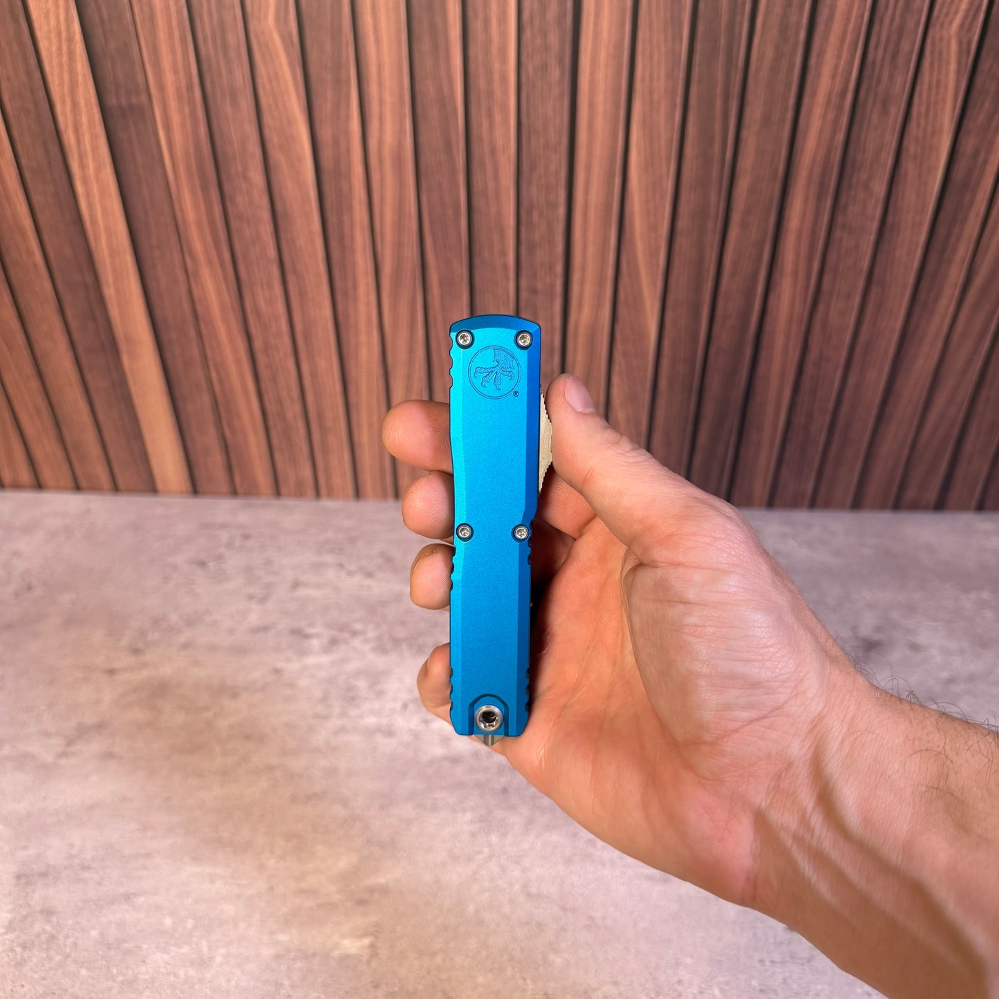 Ultratech Gen IV Blue T/E (Tanto Edge), 3.4″ Blade, Made in USA (11234-10BL-T)