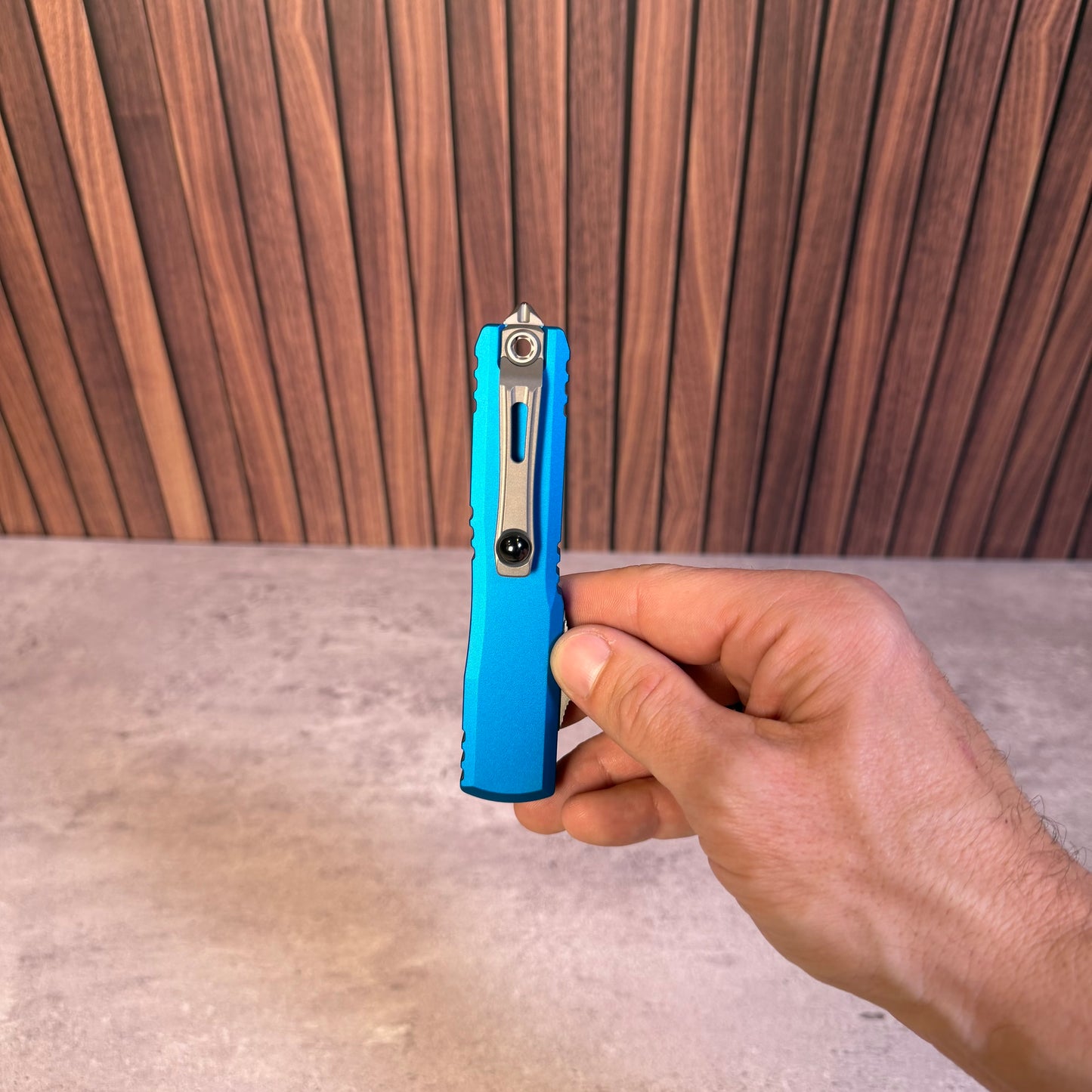 Ultratech Gen IV Blue T/E (Tanto Edge), 3.4″ Blade, Made in USA (11234-10BL-T)