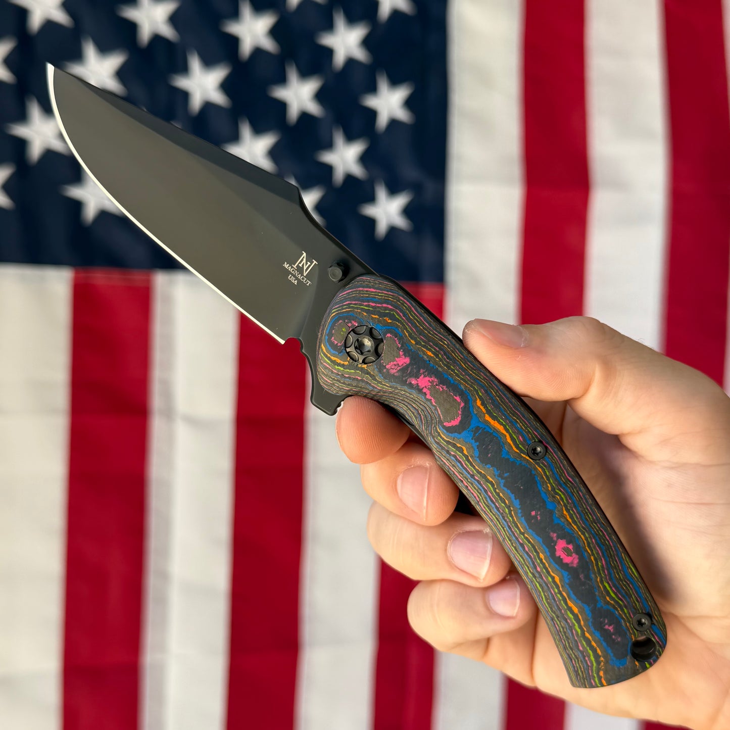 The Back Door: Nicholas Nichols Guppy 3.5 80s Camo Carbon - DLC MagnaCut (BROP Exclusive) (Used)