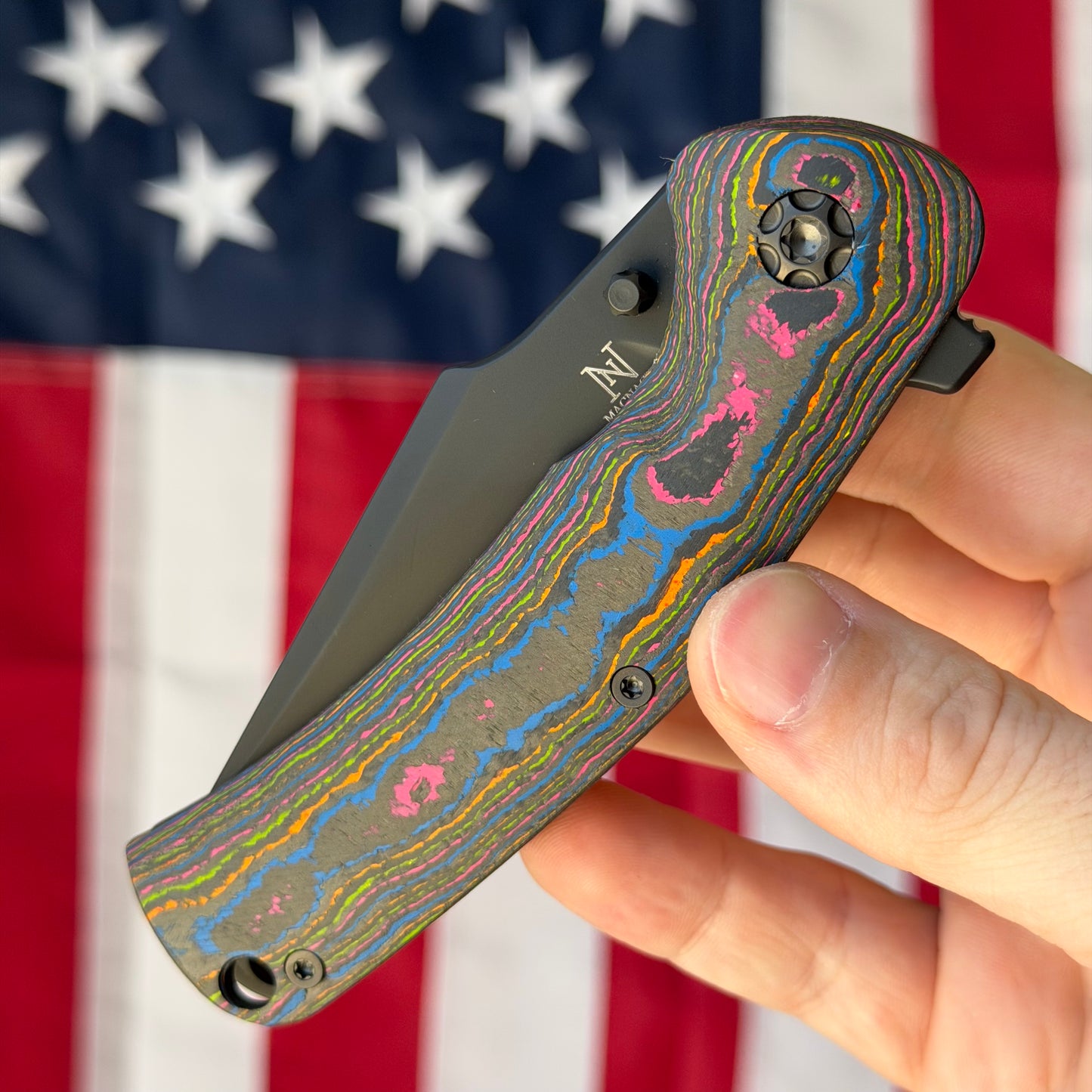 The Back Door: Nicholas Nichols Guppy 3.5 80s Camo Carbon - DLC MagnaCut (BROP Exclusive) (Used)