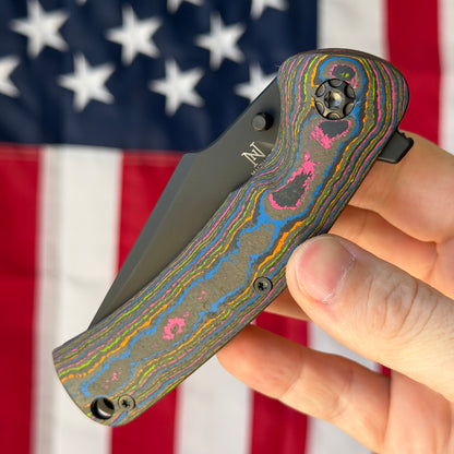 The Back Door: Nicholas Nichols Guppy 3.5 80s Camo Carbon - DLC MagnaCut (BROP Exclusive) (Used)