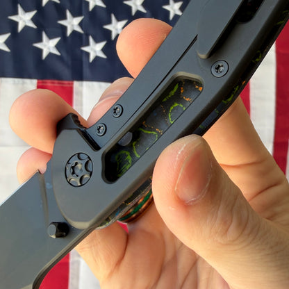The Back Door: Nicholas Nichols Guppy 3.5 80s Camo Carbon - DLC MagnaCut (BROP Exclusive) (Used)