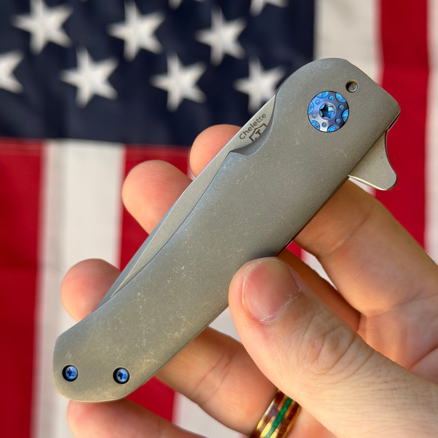 The Back Door: Chelette Knives Boaz (Used)
