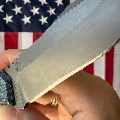 The Back Door: Osprey Micarta – 3.7” MagnaCut Blade, Made in Texas, USA (Used)