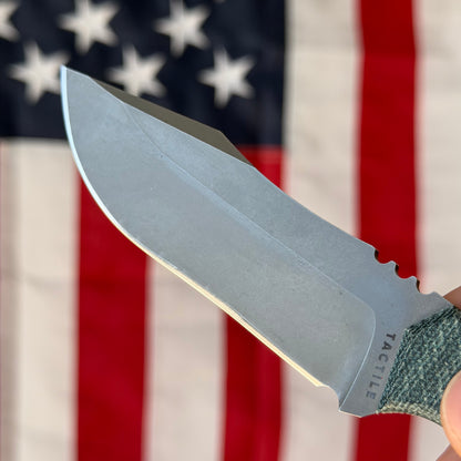 The Back Door: Osprey Micarta – 3.7” MagnaCut Blade, Made in Texas, USA (Used)