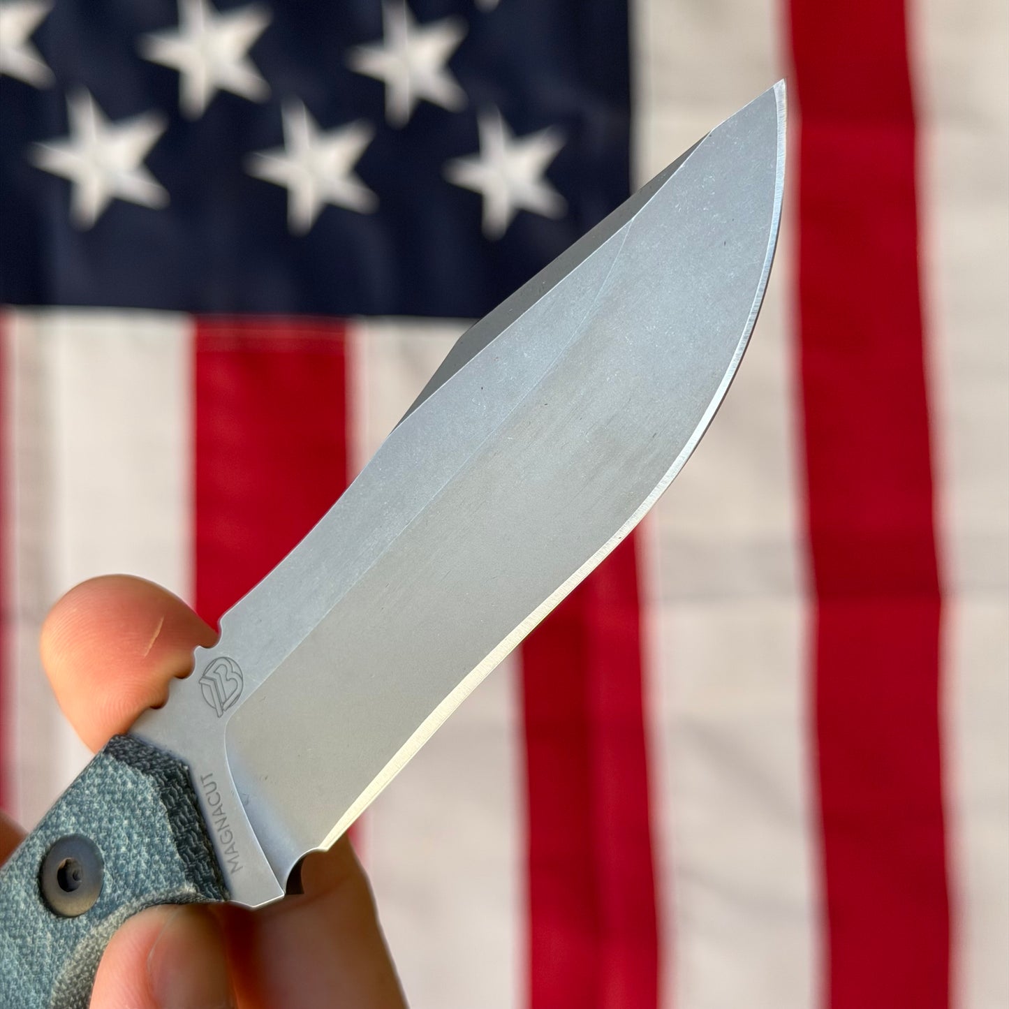 The Back Door: Osprey Micarta – 3.7” MagnaCut Blade, Made in Texas, USA (Used)