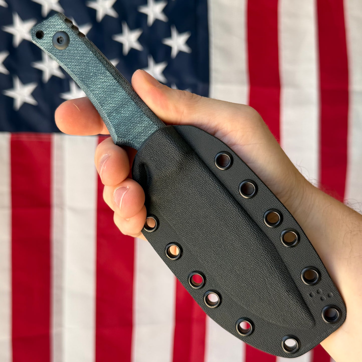 The Back Door: Osprey Micarta – 3.7” MagnaCut Blade, Made in Texas, USA (Used)