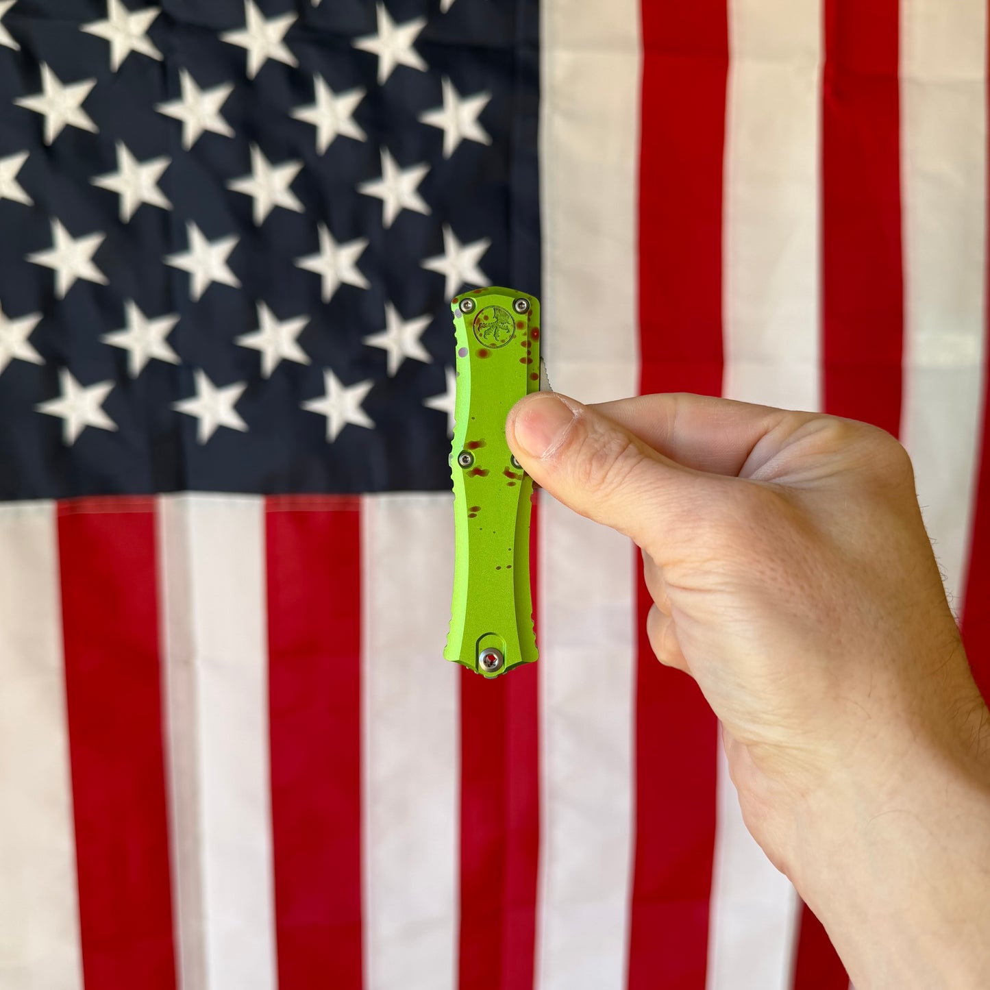 Microtech Hera II Auto Mini D E Black Aluminum, 3.0″ M390MK Blade, Made in USA (MCT1701M10Z)