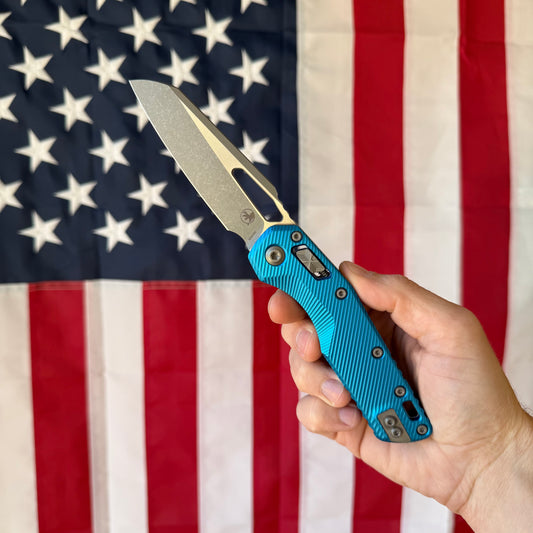 MSI Ram-Lok Knife Fluted Blue Al 3.9"