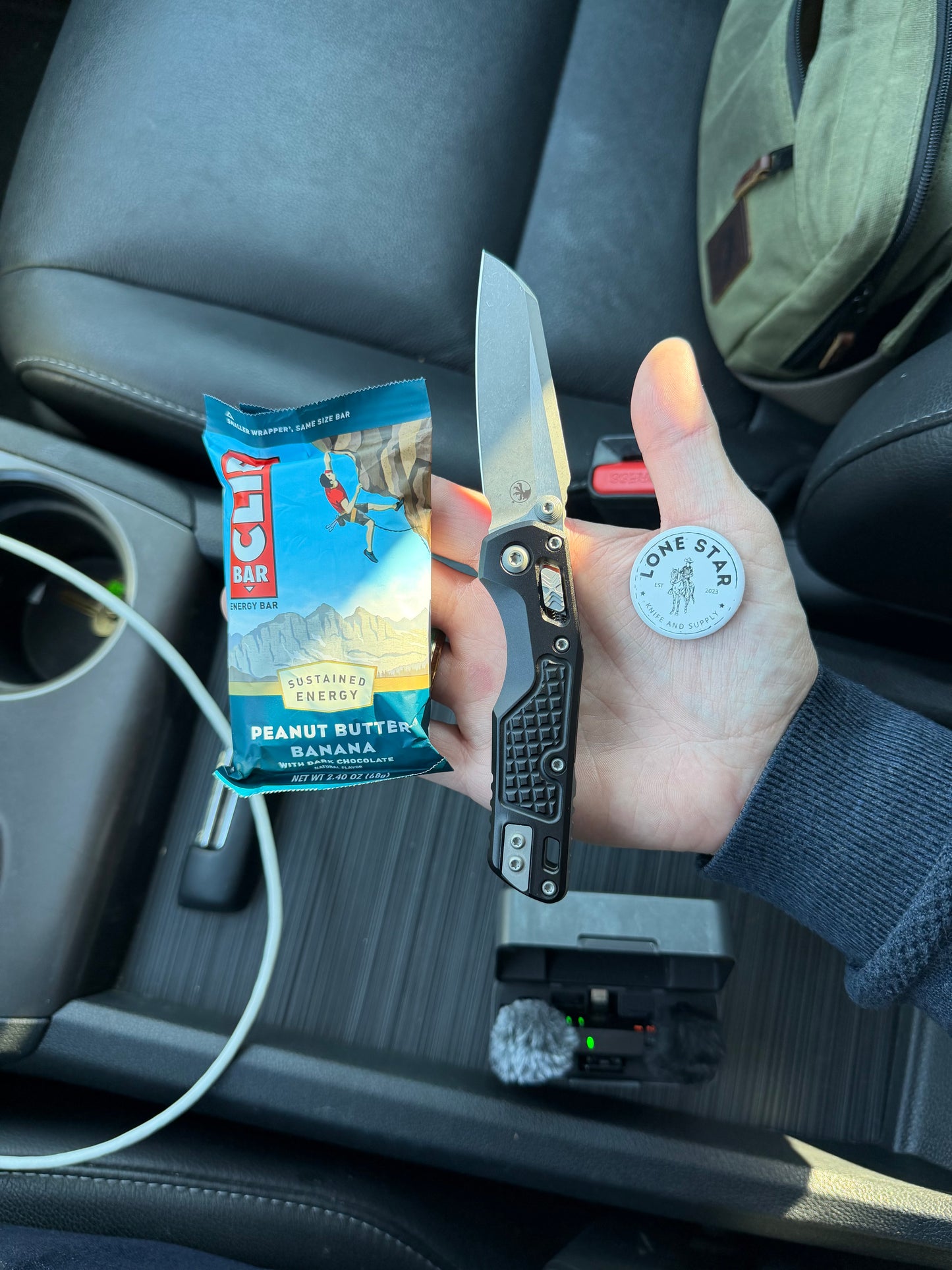 Microtech MSI Mini Black Aluminum 3.25 inch M390MK Power Blade Knife – Made in USA