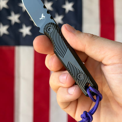 Carry Development ONE - Swirl Milled, CruWear, Graphite Black Cerakote, Serialized - Made in USA