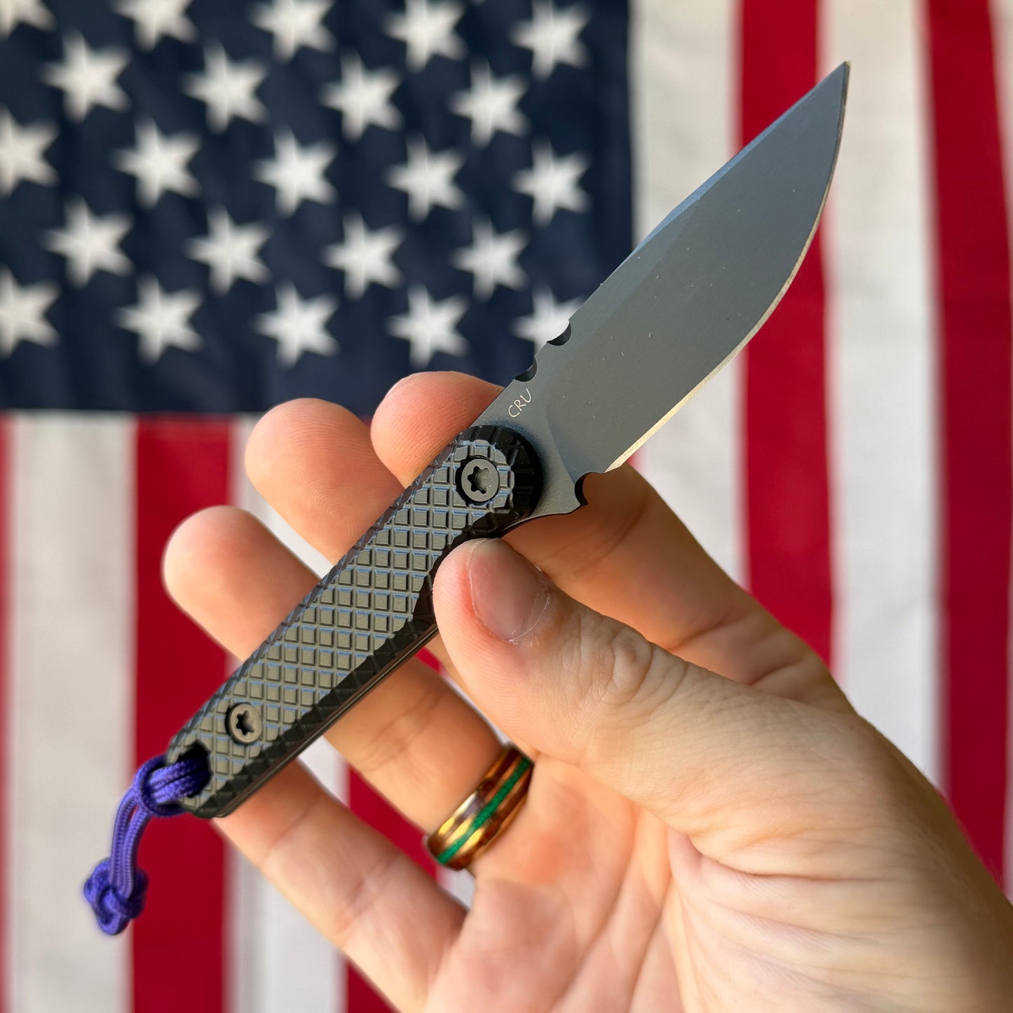 Carry Development ONE - Diamond Milled, CruWear, Graphite Black Cerakote, Serialized - Made in USA