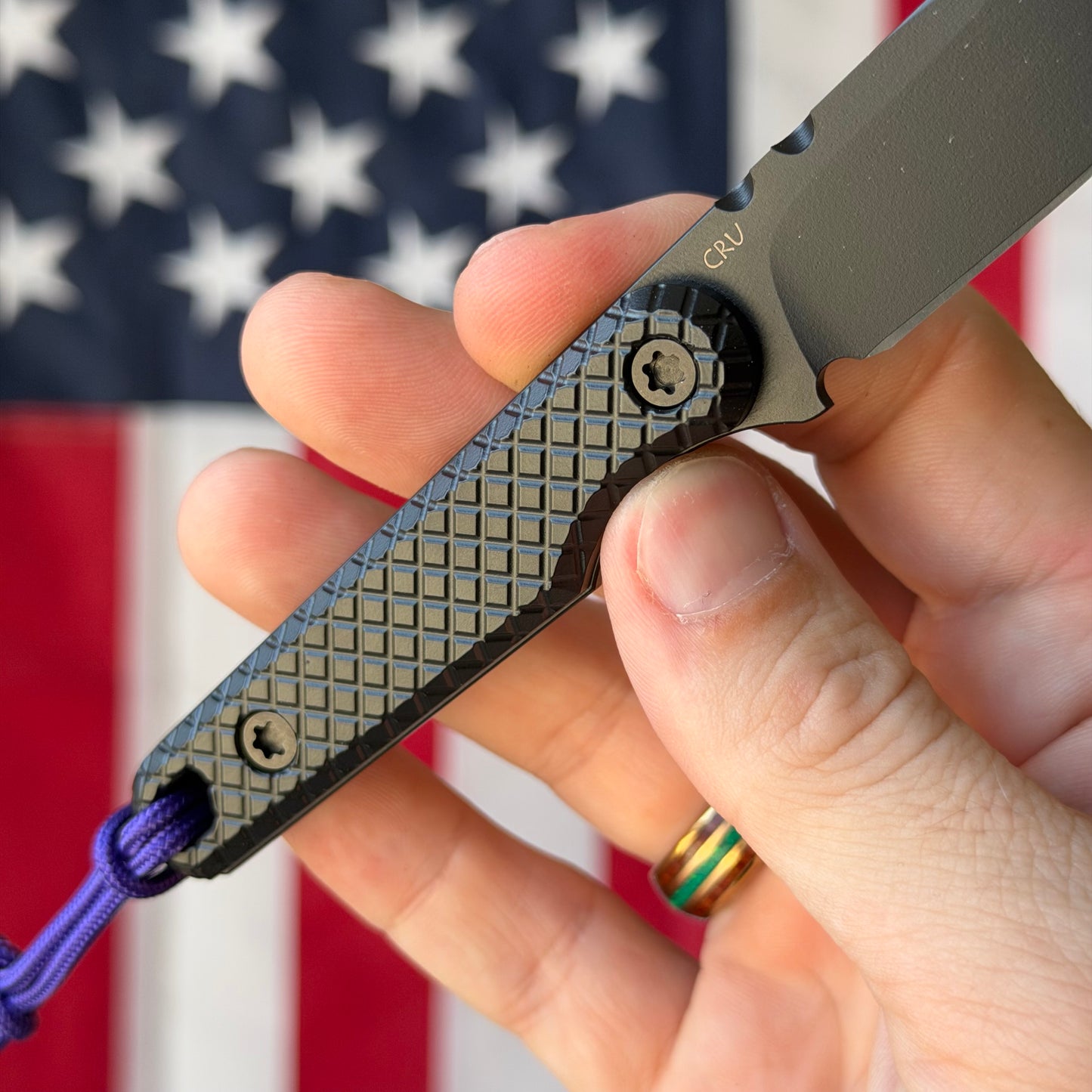 Carry Development ONE - Diamond Milled, CruWear, Graphite Black Cerakote, Serialized - Made in USA