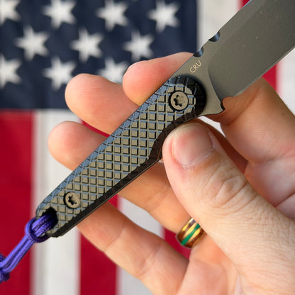Carry Development ONE - Diamond Milled, CruWear, Graphite Black Cerakote, Serialized - Made in USA