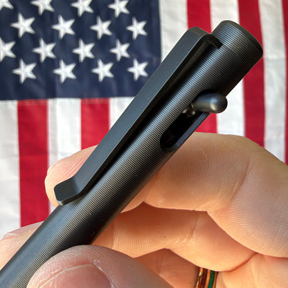 Tactile Turn Switch Pen - DLC Titanium, Standard, Machined in USA (Switch DLC Standard)