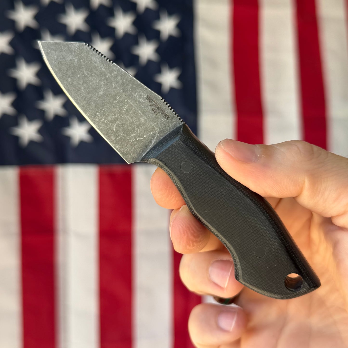 907 Knives ADAK - Handmade Alaskan Fixed Blade, AEB-L, G10 Handle - Made in USA (ADAK-5)