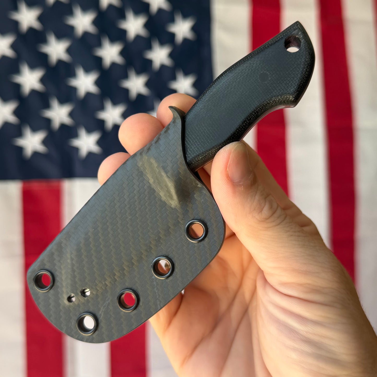 907 Knives ADAK - Handmade Alaskan Fixed Blade, AEB-L, G10 Handle - Made in USA (ADAK-5)