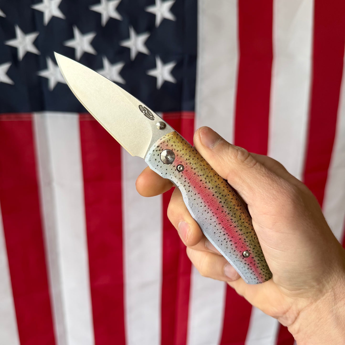 TRM NEUTRON2FL Rainbow Trout G10, 3.0″ 20CV Blade, Made in USA