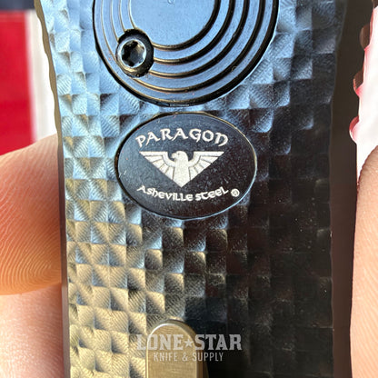 Hypercut MFG x Paragon Oracle, Gravity Razor Knife, Milled Aluminum, Titanium Hardware - Made in USA