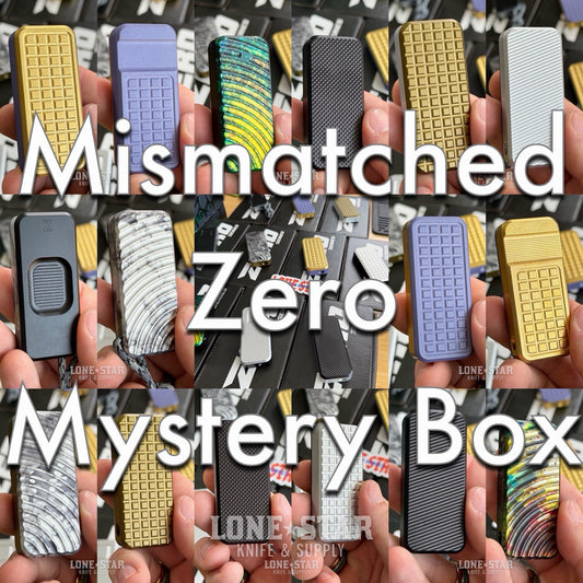 Mismatched Zero Mystery Box, Rivery MFG Zero with Pre-Tied Lanyard, Made in USA (LSKS-MZMB-01)