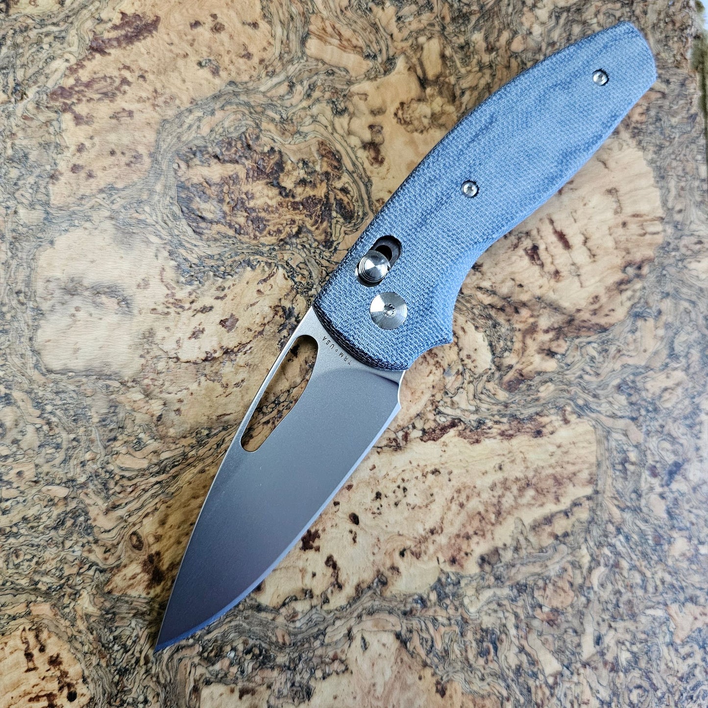 TRM Bulldog Knife – 2.9″ Blade, River‑LOK – Made in USA (Bulldog Rev. B)