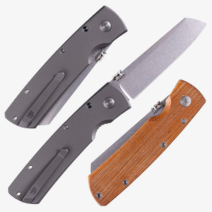 Tactile Knife Co. Mariner 2  - Vintage 1970s Micarta Inlay