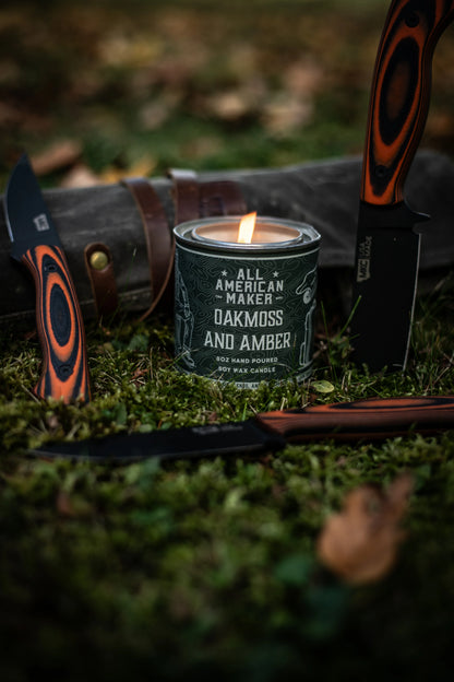 All American Maker Oakmoss & Amber Candle