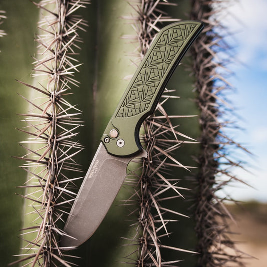 Pro-Tech Mordax - BST26 Nexus Green / Acid Wash 20CV