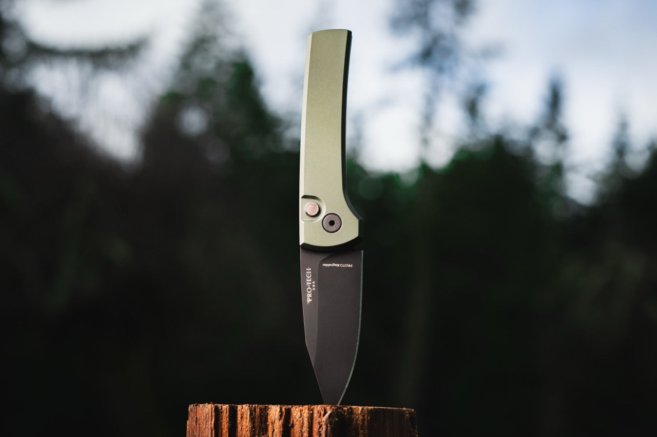 Pro-Tech Scapegoat Compact Auto - BST26 Green / DLC MagnaMax