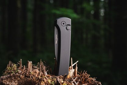Pro-Tech Scapegoat Compact Auto Knife – Black Aluminum, MagnaMax DLC, Automatic – Made in USA (RCS1103-SWAT)
