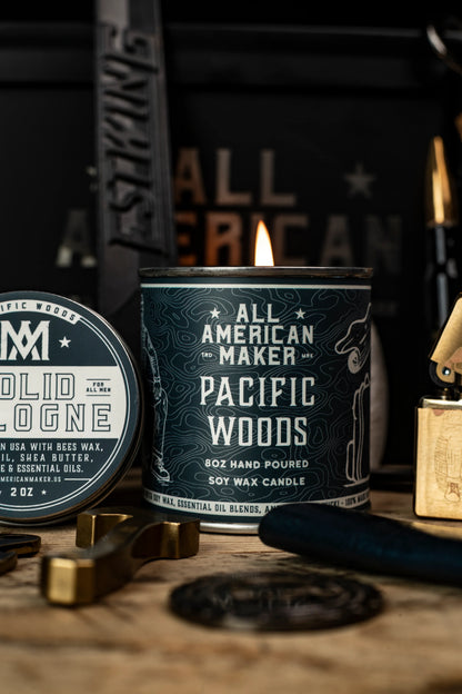All American Maker Pacific Woods Candle